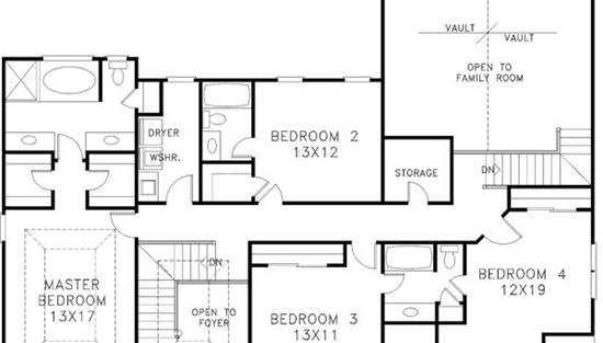 Upper Level Floorplan